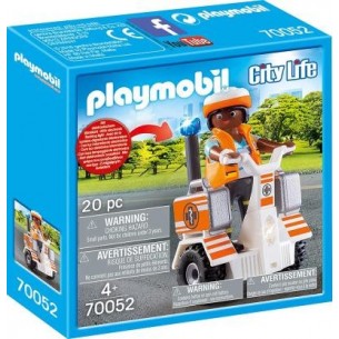 PLAYMOBIL-CITY LIFE-BALANCE SCOOTER EMERGENZE