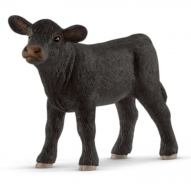 SCHLEICH ANIMALI - VITELLO BLACK ANGUS