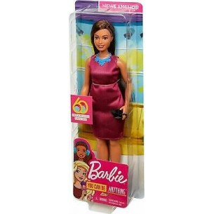 MATTEL BARBIE GLITZ VESTITO BIANCO E NERO FXL68