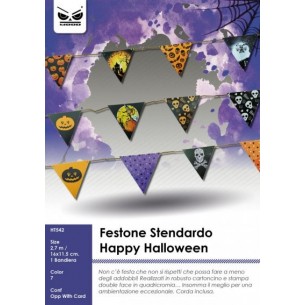 FESTONE STENDARDO HAPPY HALLOWEEN