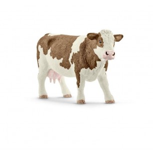 SCHLEICH-MUCCA PEZZATA ROSSA