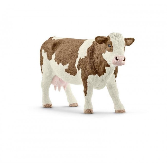 SCHLEICH-MUCCA PEZZATA ROSSA