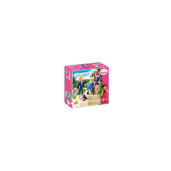 PLAYMOBIL 70258 - CLARA CON IL SUO PAPA' E LA SIGNORINA ROT