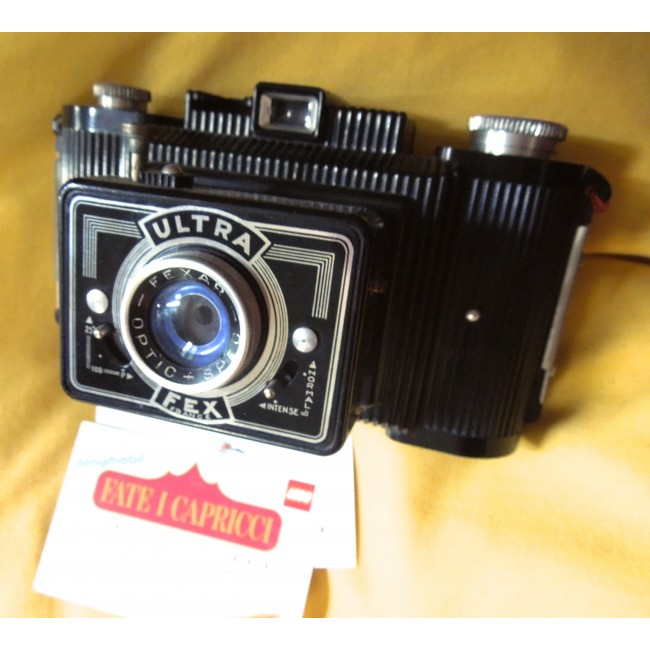 MACCHINE FOTOGRAFICHE ANTICHE - ULTRAFEX IN BACHELITE ANNI QUARANTA-