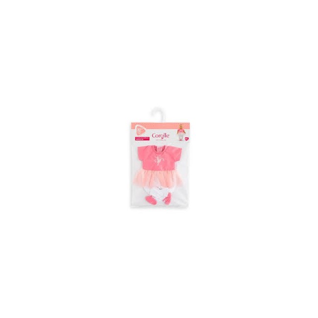 COROLLE 110400 - ABITINO PER BAMBOLE CM. 30 - TUTU' DA BALLO 