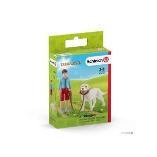 Schleich 13874 - Farm World - Mucca Bruna Con Campanaccio