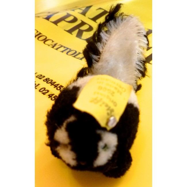 STEIFF VINTAGE - PUZZOLA DI PELUCHE MINIATURA ANNII '50 - OTTIME CONDIZIONI 