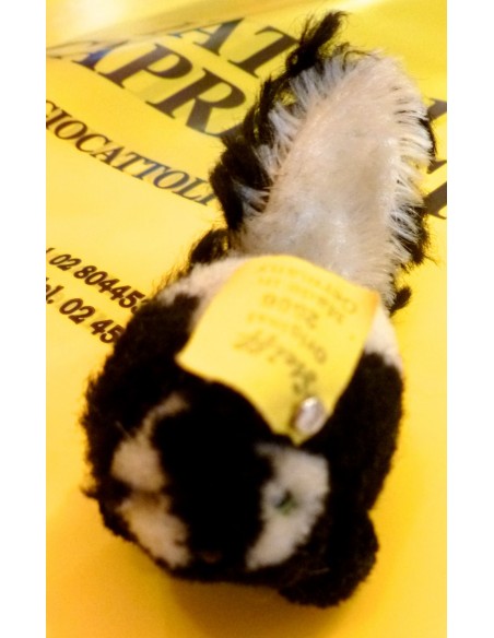 STEIFF VINTAGE - PUZZOLA DI PELUCHE MINIATURA ANNII '50 - OTTIME CONDIZIONI 