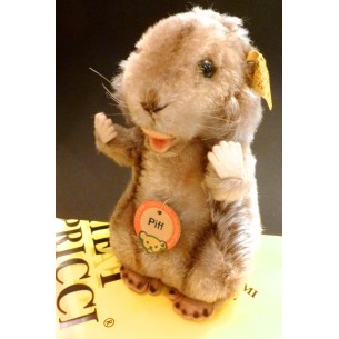STEIFF VINTAGE - MARMOTTA PIFF  PELUCHE ANNI '50  - OTTIMO STATO
