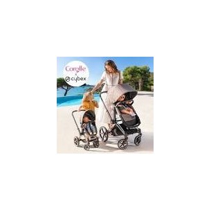 COROLLE -PASSEGGINO TRASFORMABILE  PER BAMBOLE DA CM. 36 A 42 