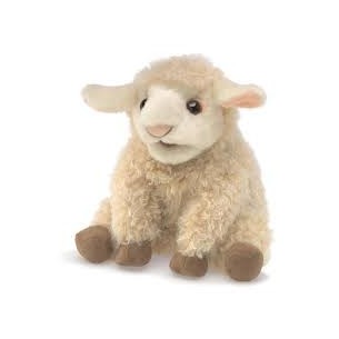 JOCHEN HEIL - PECORA DI PELUCHE A GUANTO 