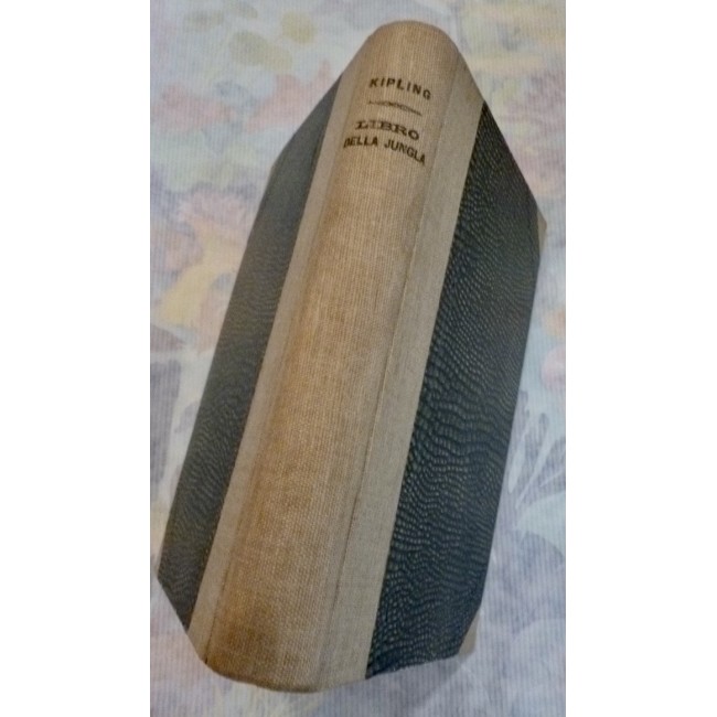 LIBRI VINTAGE - IL LIBRO DELLA JUNGLA di KIPLING  anno 1936