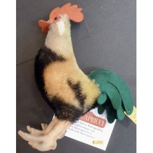 STEIFF VINTAGE - GALLO DI PELUCHE CM. 18 - ANNI CINQUANTA