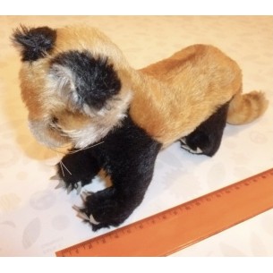 STEIFF VINTAGE - PANDA ROSSO ANNI '50 - PERFETTO