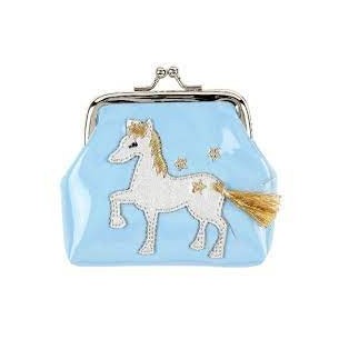 SOUZA - PORTAMENETE AZZURRO CON CAVALLO