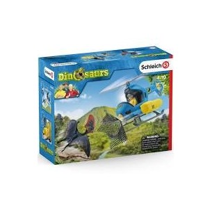SCHLEICH - ELICOTTERO PER LA CATTURA DEI DINOSAURI