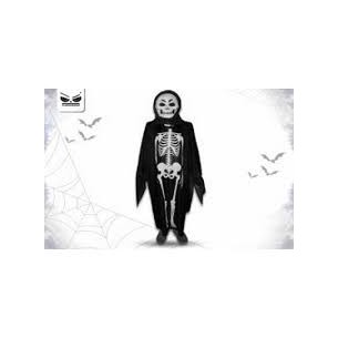 Vestito da scheletro bambino -