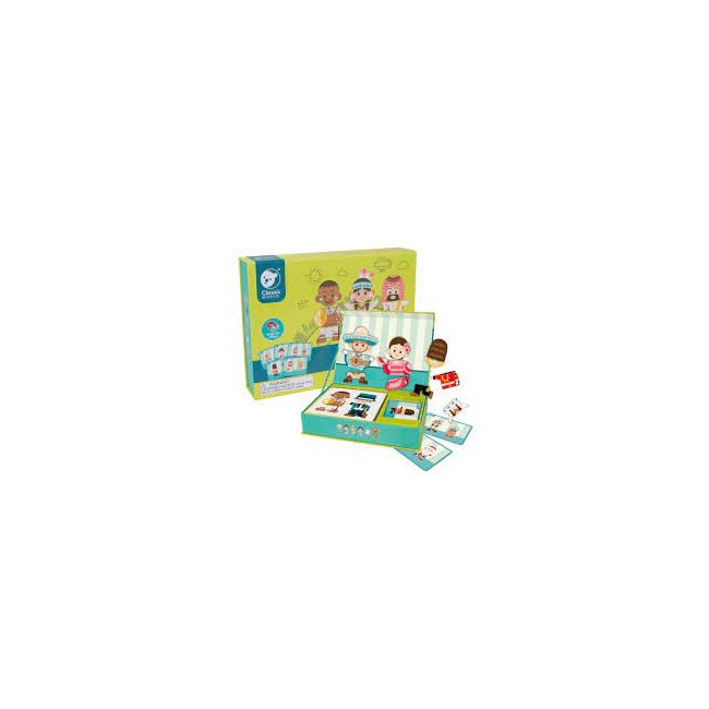 Playset magnetico cittadini del mondo