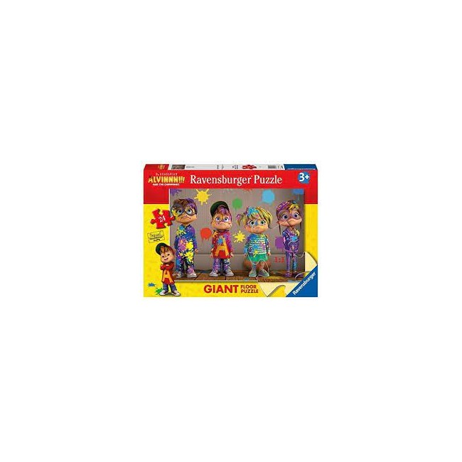 Alvin - Giant floor puzzle - 24 pezzi