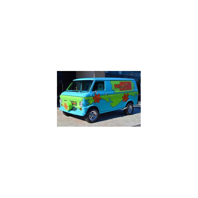 Scooby Doo Mystery Van con personaggi