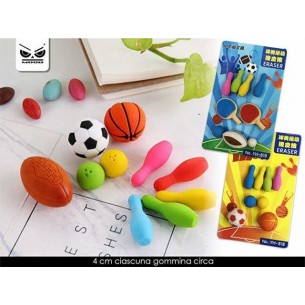 Set 8 gommine gioco