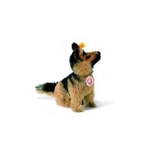 PELUCHE 035890 - CANE LUPO SEDUTO PELUCHE    