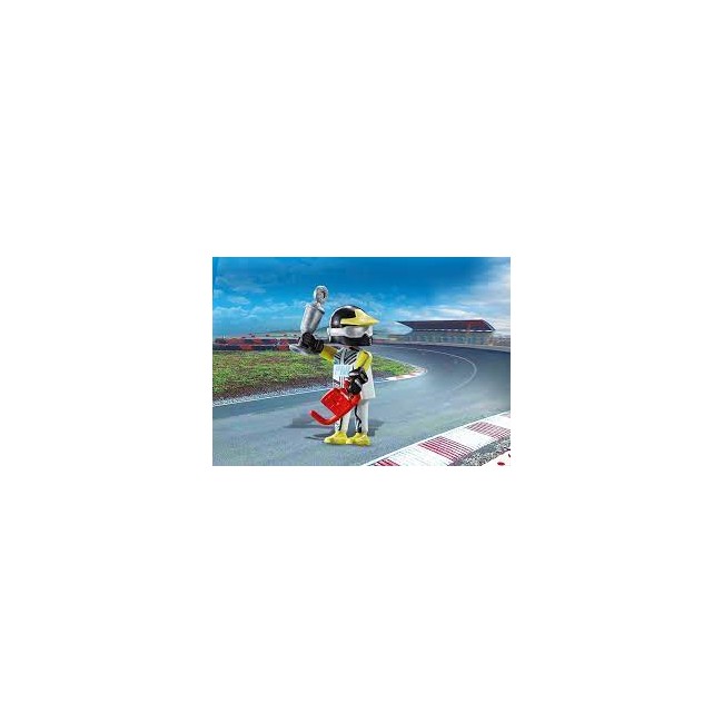Pilota da corsa Playmobil blister