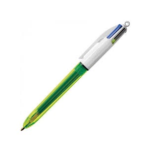 Penna Bic fluo quattro colori