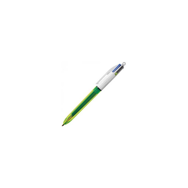 Penna Bic fluo quattro colori