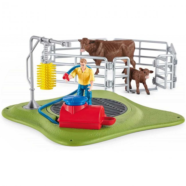 Zona lavaggio con mucche - Farm World