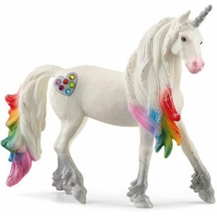 Stallone unicorno Rainbow...