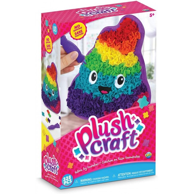 Plush Craft - Cuscino arcobaleno 3D -...