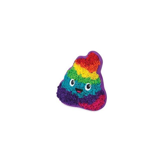 Plush Craft - Cuscino arcobaleno 3D -...