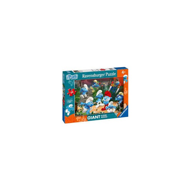 Puzzle da 60 pezzi dei Puffi -...