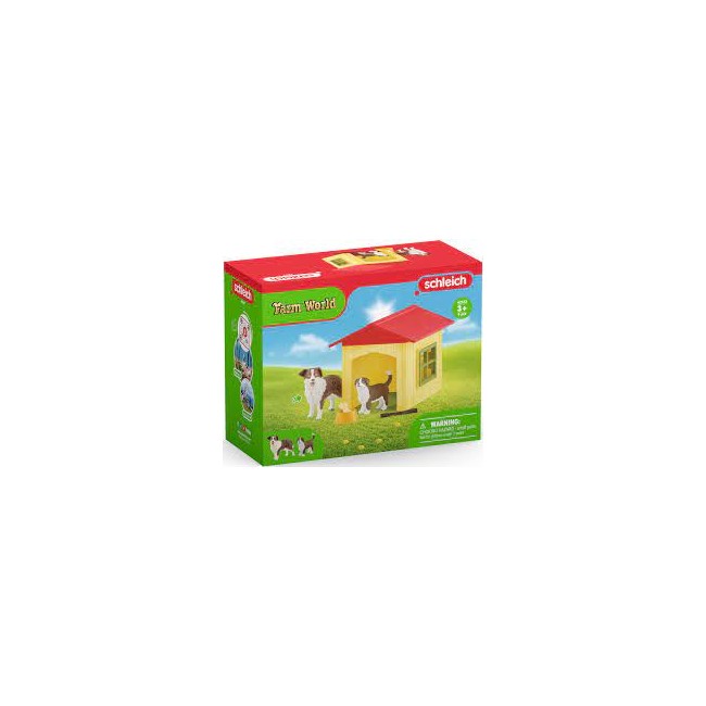 Schleich Farm World - Cuccia con cani...