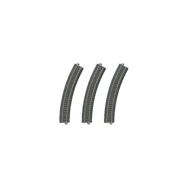 Binari curvi 3 pezzi - R2/30 gradi -...