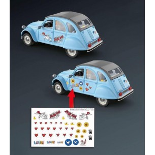 Citroën 2CV azzurra PLAYMOBIL 2