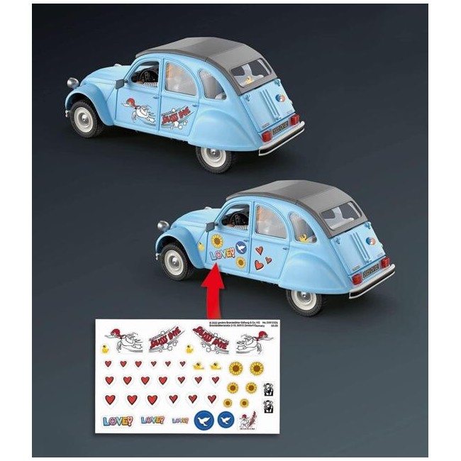 Citroën 2CV azzurra PLAYMOBIL