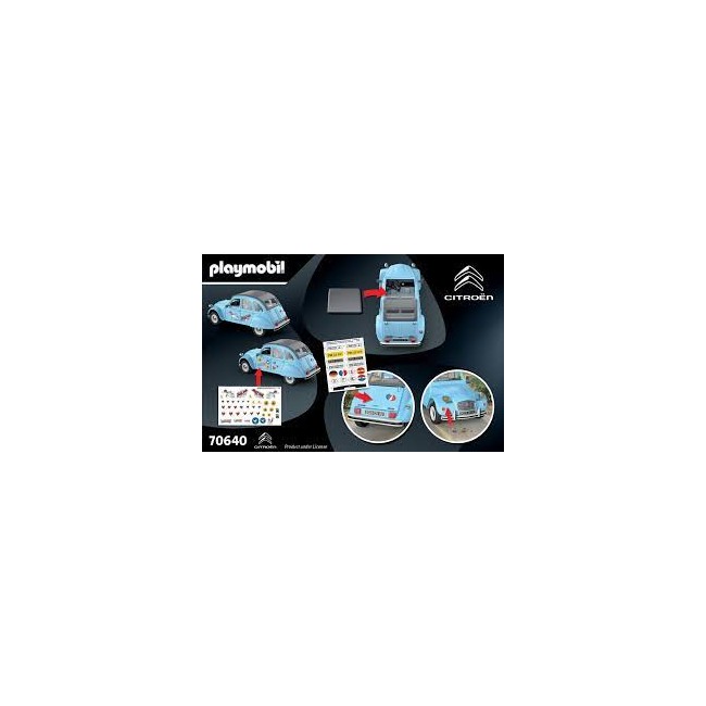 Citroën 2CV azzurra PLAYMOBIL