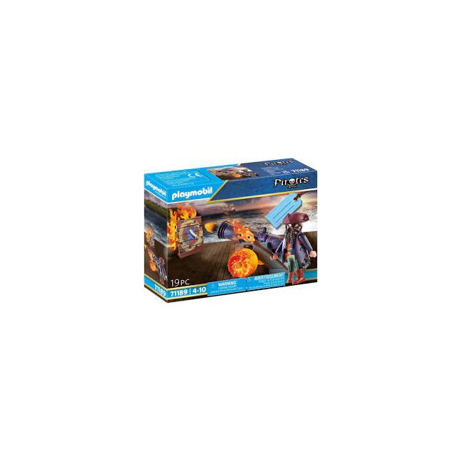 PLAYMOBIL Pirata con cannone