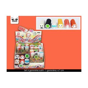 Gomme da collezione Sushi