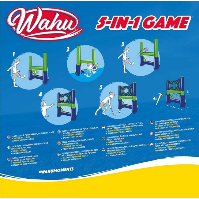 5-in-1 Game - 5 giochi in 1 - Wahu