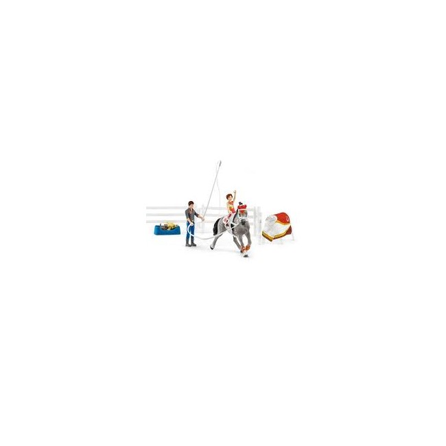 Schleich Maneggio Volteggio di Mia -...
