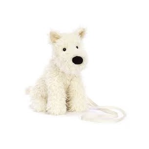 Borsa cane bianco Munro di...