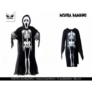 Vestito scheletro bambino...