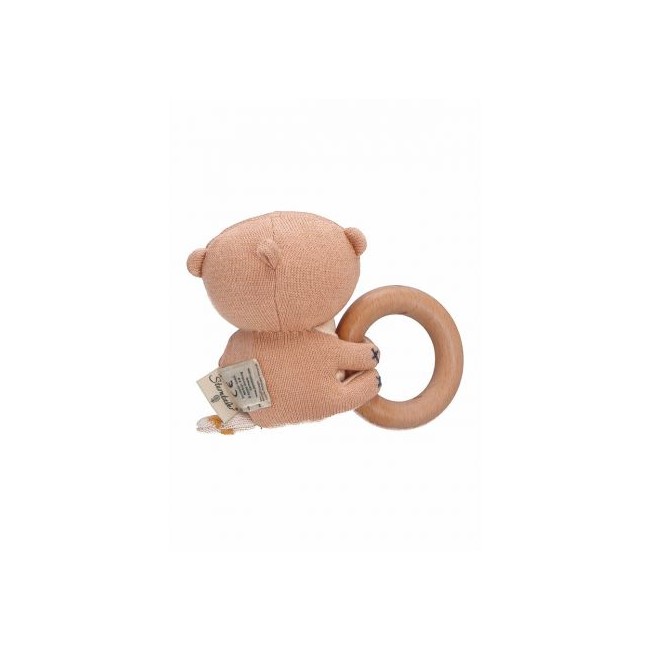 Peluche di Lontra con anello in legno...