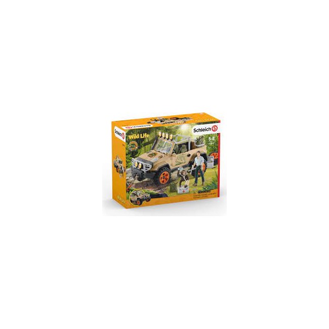 SCHLEICH Wild Life Fuoristrada con...