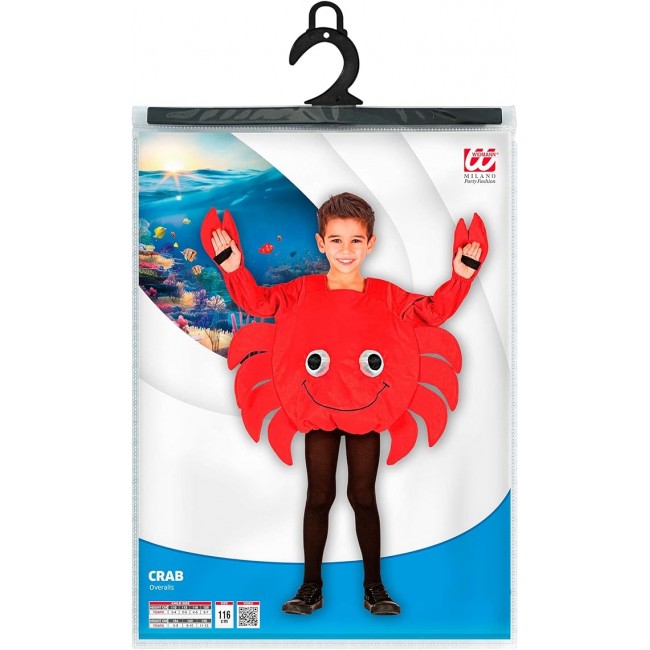 Costume Granchio 4-5 anni - Widmann