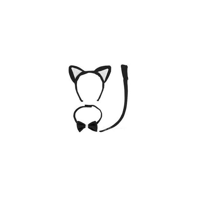 Cerchietto Gatto nero per bambine...