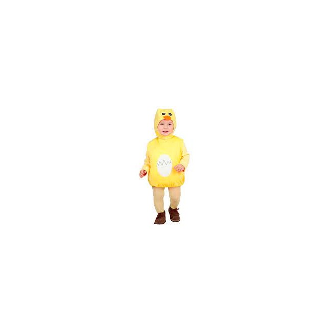 Costume pulcino con copricapo 104 cm....